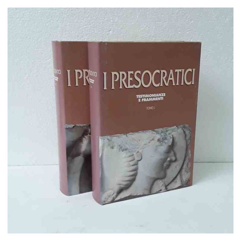 I presocratici - testimonianze e frammenti 2 volumi
