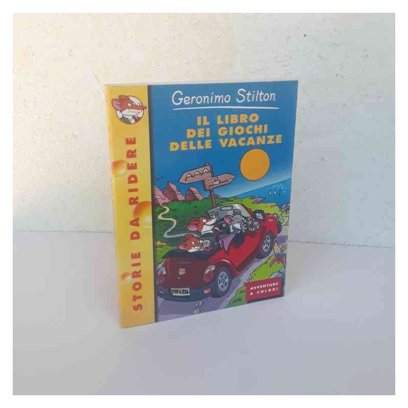 Geronimo Stilton il libro dei giochi delle vacanze