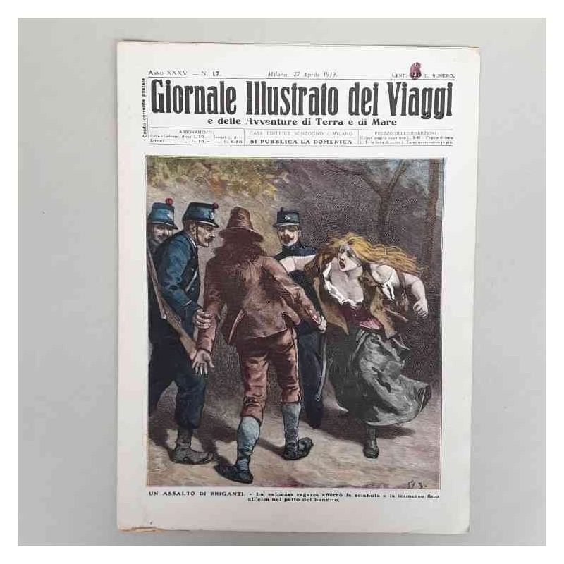 Giornale illustrato dei Viaggi 1919 n 17