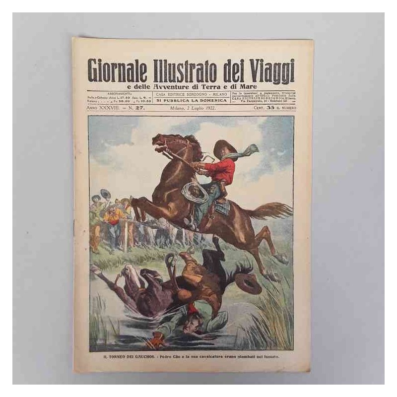 Giornale illustrato dei Viaggi 1922 n 27