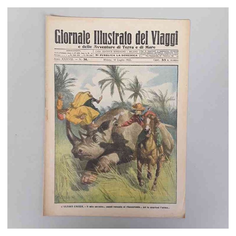 Giornale illustrato dei Viaggi 1922 n 31