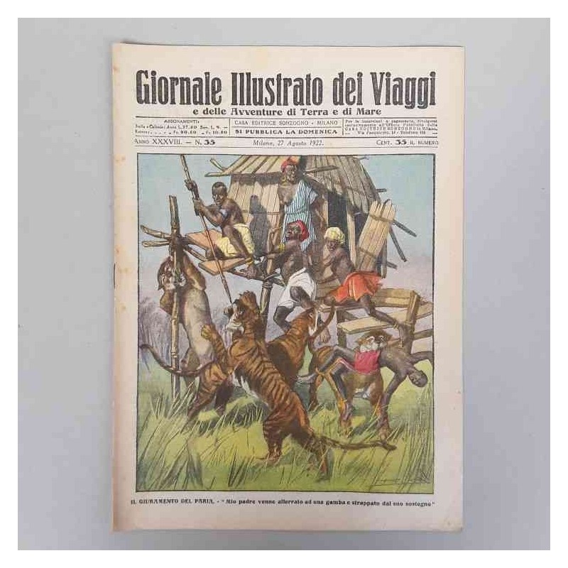 Giornale illustrato dei Viaggi 1922 n 35