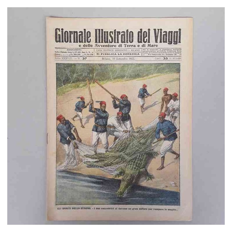 Giornale illustrato dei Viaggi 1922 n 37