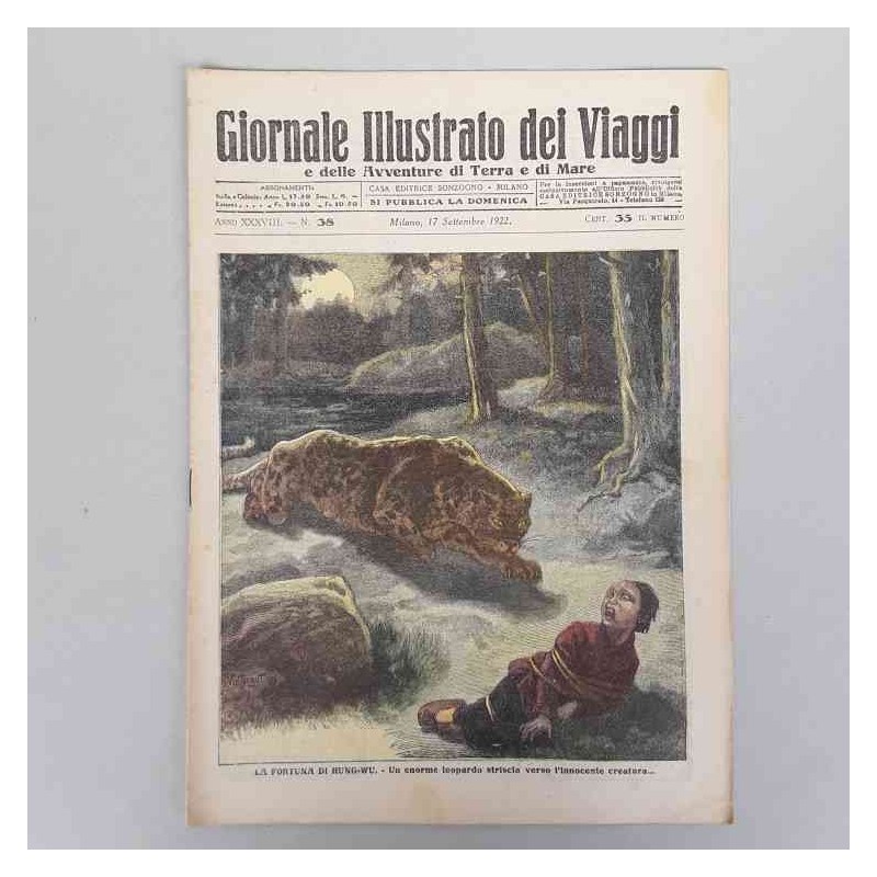 Giornale illustrato dei Viaggi 1922 n 38