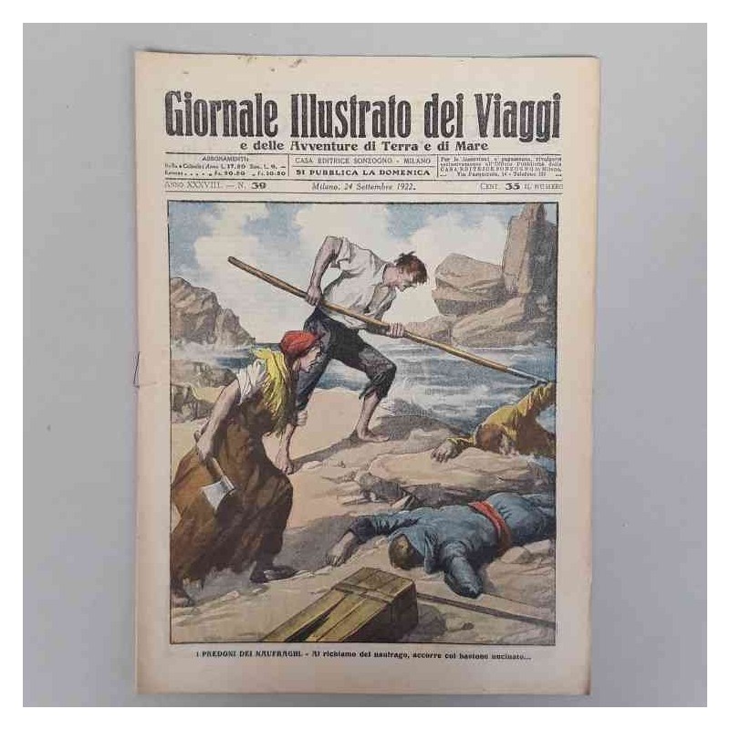 Giornale illustrato dei Viaggi 1922 n 39