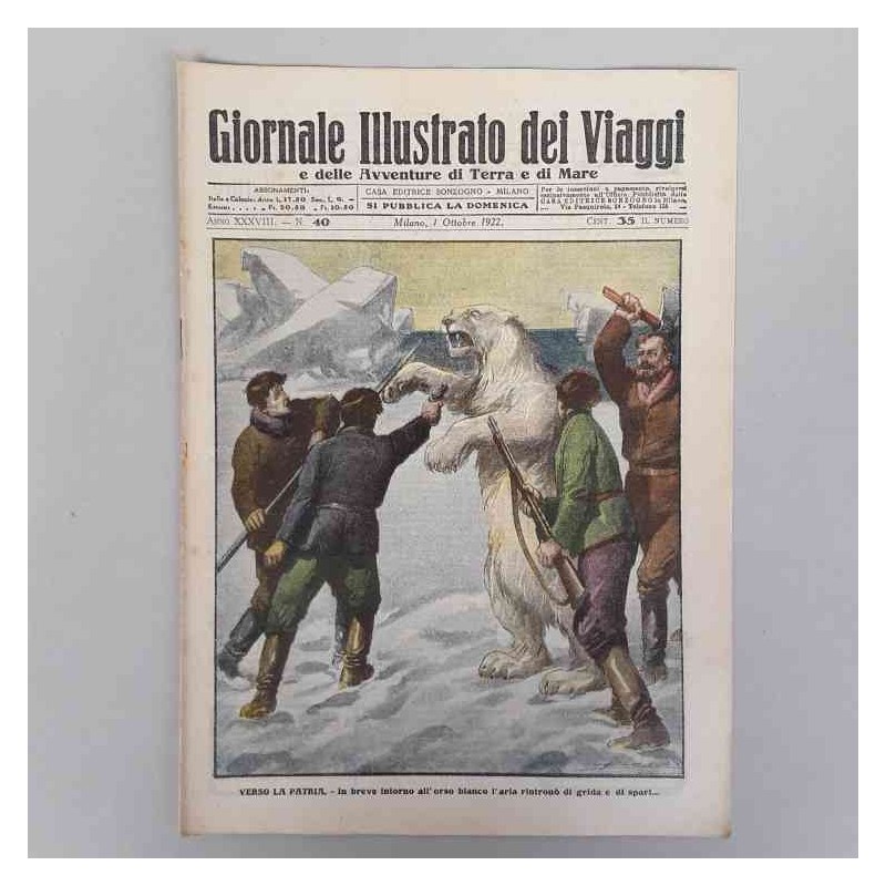 Giornale illustrato dei Viaggi 1922 n 40