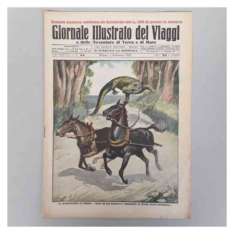Giornale illustrato dei Viaggi 1922 n 45