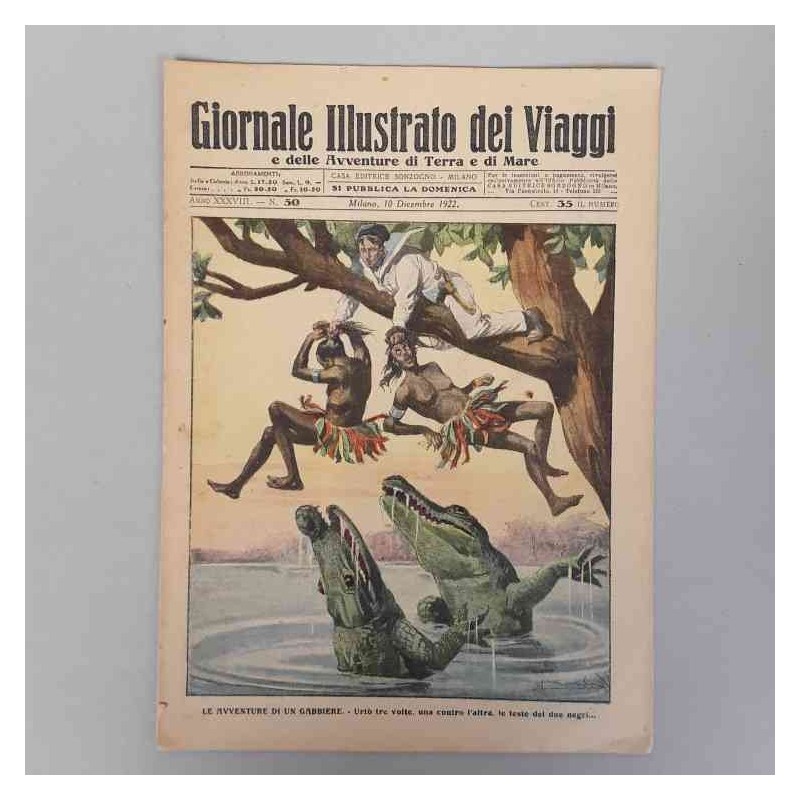 Giornale illustrato dei Viaggi 1922 n 50