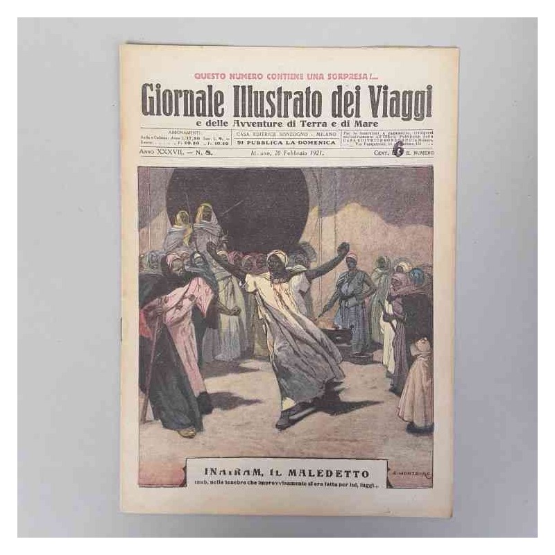 Giornale illustrato dei Viaggi 1921 n 8