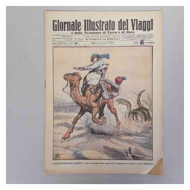 Giornale illustrato dei Viaggi 1921 n 15