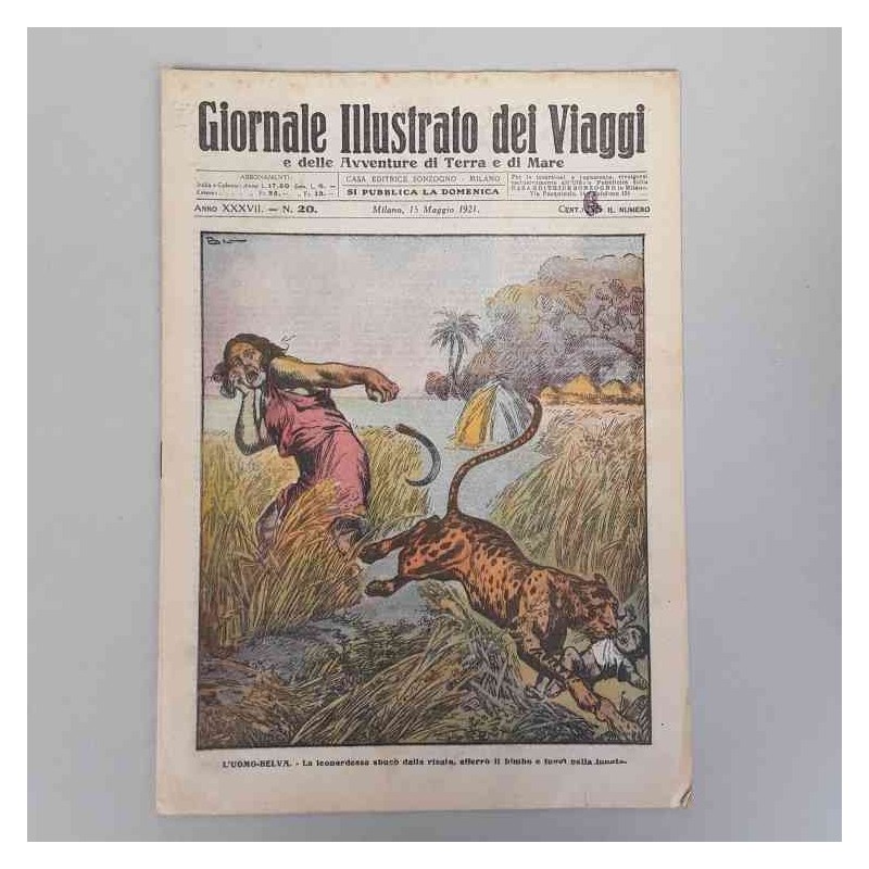Giornale illustrato dei Viaggi 1921 n 20