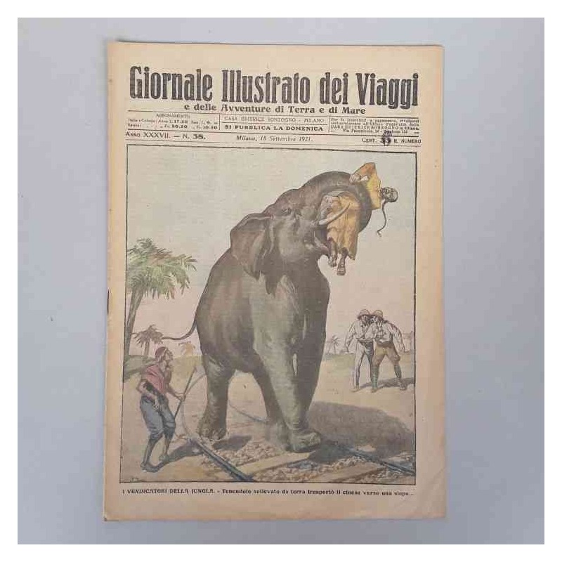 Giornale illustrato dei Viaggi 1921 n 38