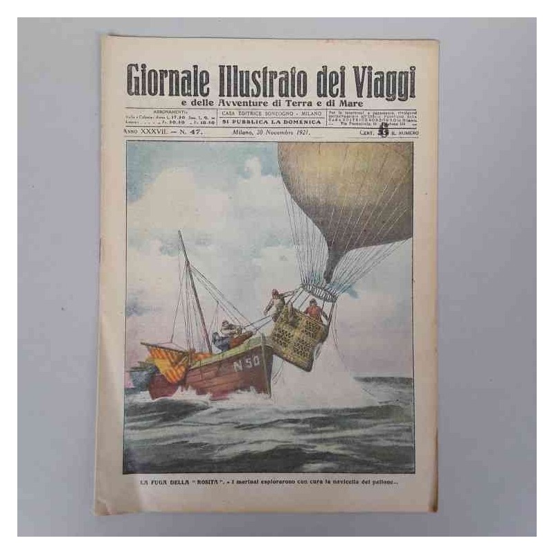 Giornale illustrato dei Viaggi 1921 n 47