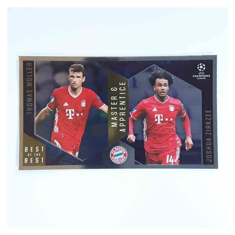 Best of the best Master Apprentice 134 Thomas Muller Joshua Zirkzee