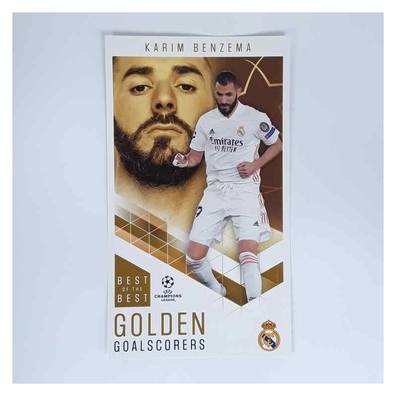 Best of the best Golden Goalscorers Karim Benzema