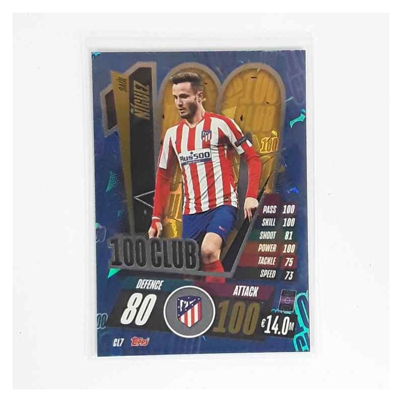 Match Attax 100 Club Saul Niguez