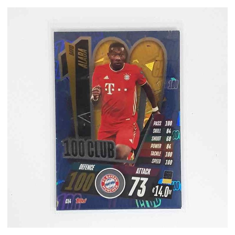 Match Attax 100 Club David Alaba