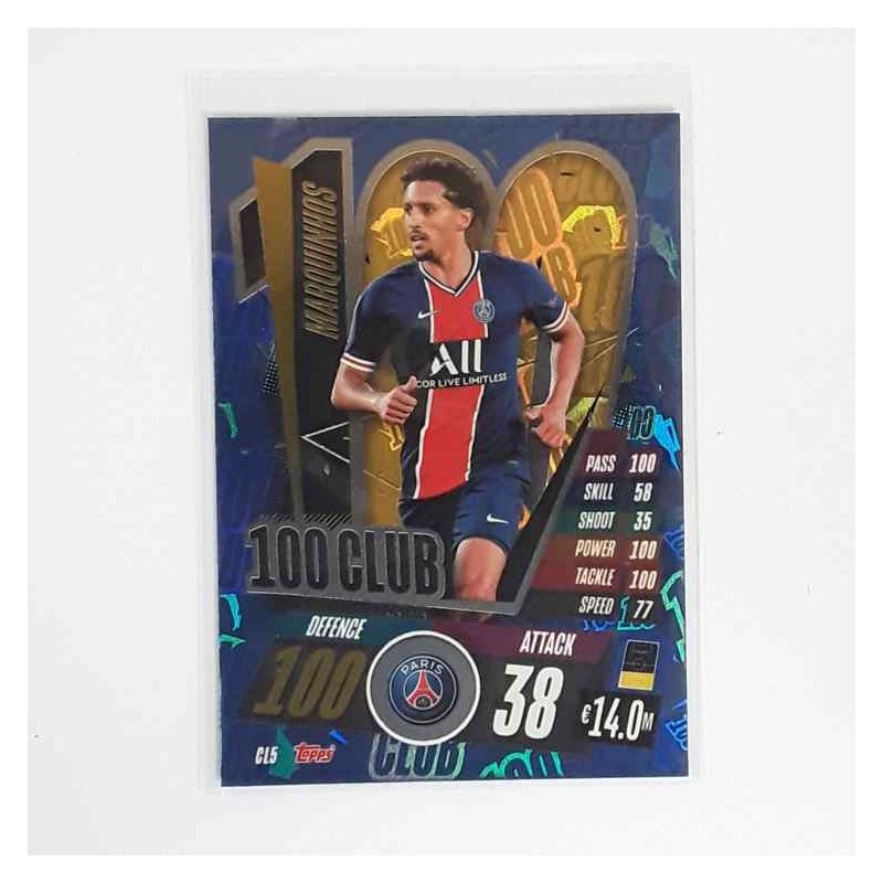 Match Attax 100 Club Marquinhos