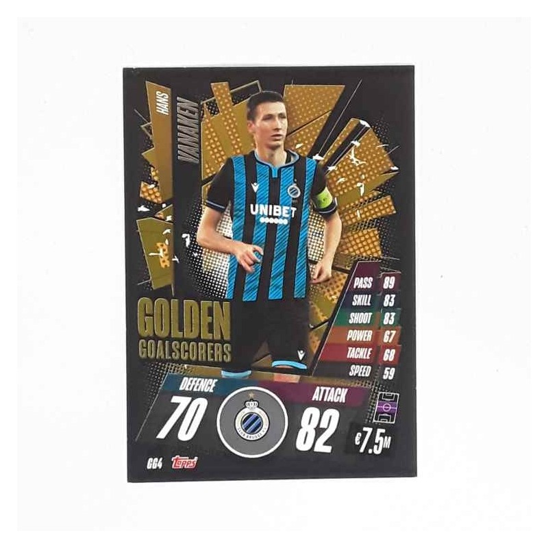 Match Attax Golden Goalscorers Hans Vanaken