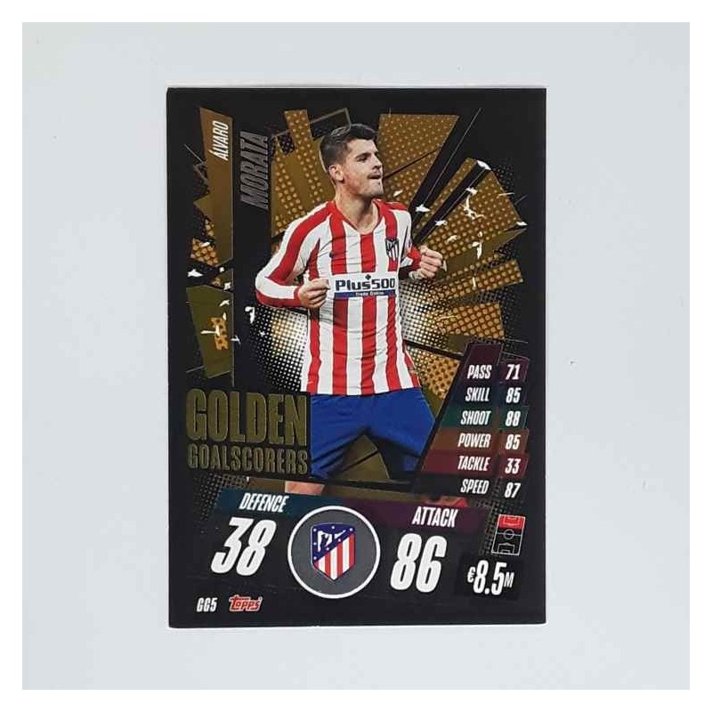 Match Attax Golden Goalscorers Alvaro Morata