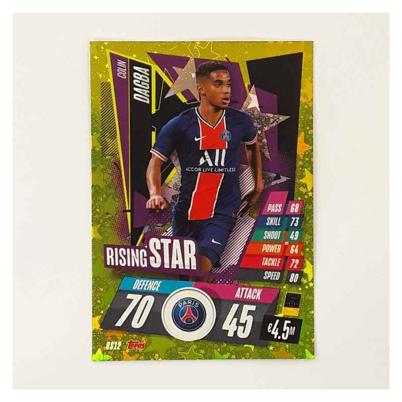 Match Attax Rising Star Colin Dagba