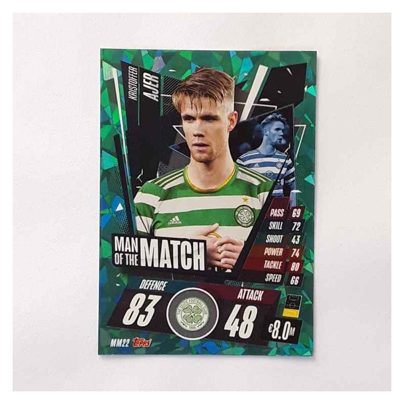 Match Attax Man Of the Match Kristoffer Ajer