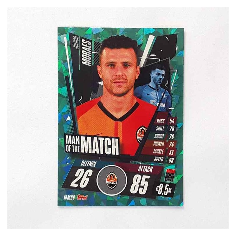 Match Attax Man Of the Match Junior Moraes