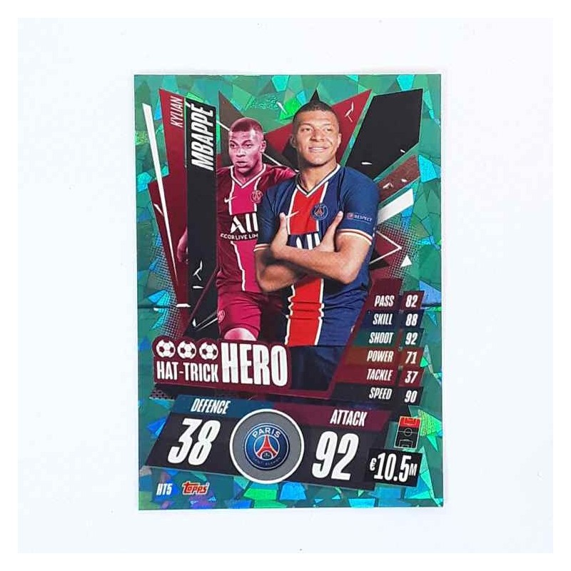 Match Attax Hat trick Hero Kylian Mbappe