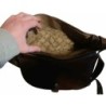 Borsetta donna marrone in Pelle Mazzini - Firenze 33x24 cm