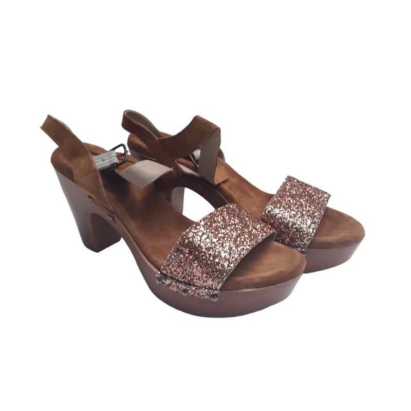 Sandali donna strass made italy