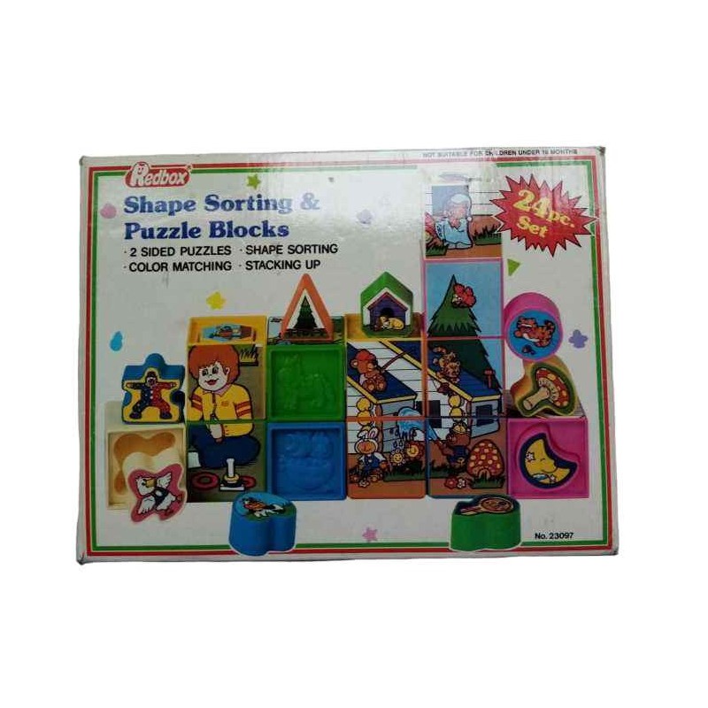 Shape Sorting & Puzzle Redbox