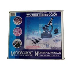 Microscopio zoom 100x 900x
