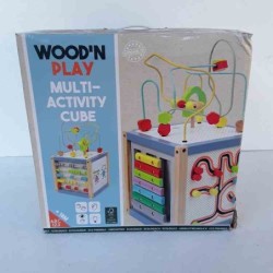 Wood'n play multi-activity cube
