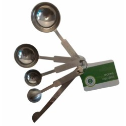 Set cucchiaini acciaio inox