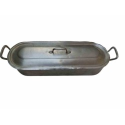 Pentola pesce alluminio anni 60