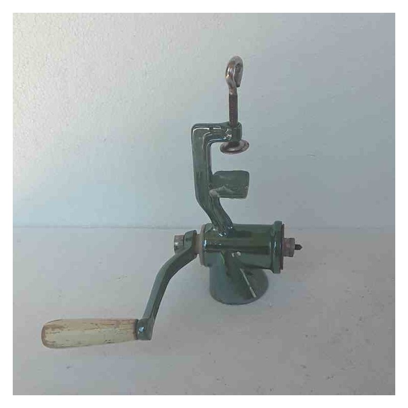 Tritacarne manovella ceramica vintage