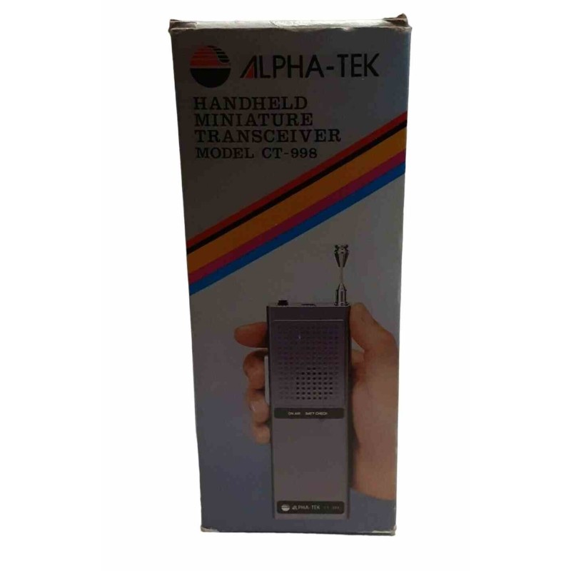 Walkie Talkie Alpha-Tek vintage