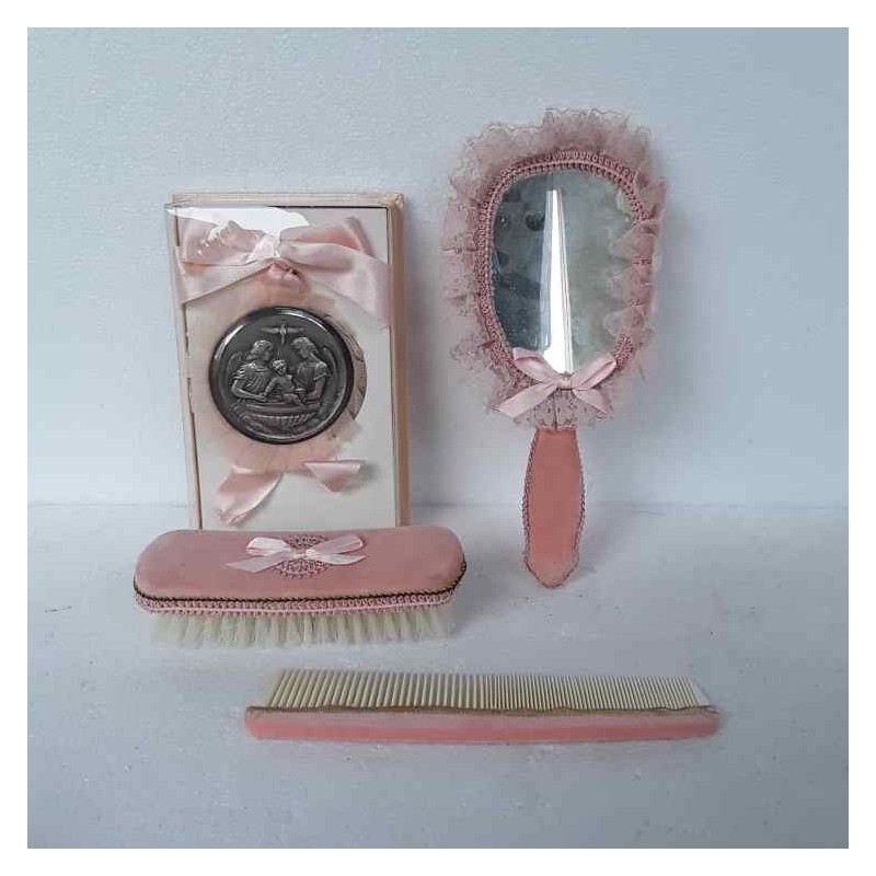 Set toilette anni 30 argento