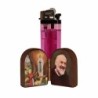 Padre Pio cofanetto Lourdes