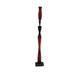 Statuina legno donna...