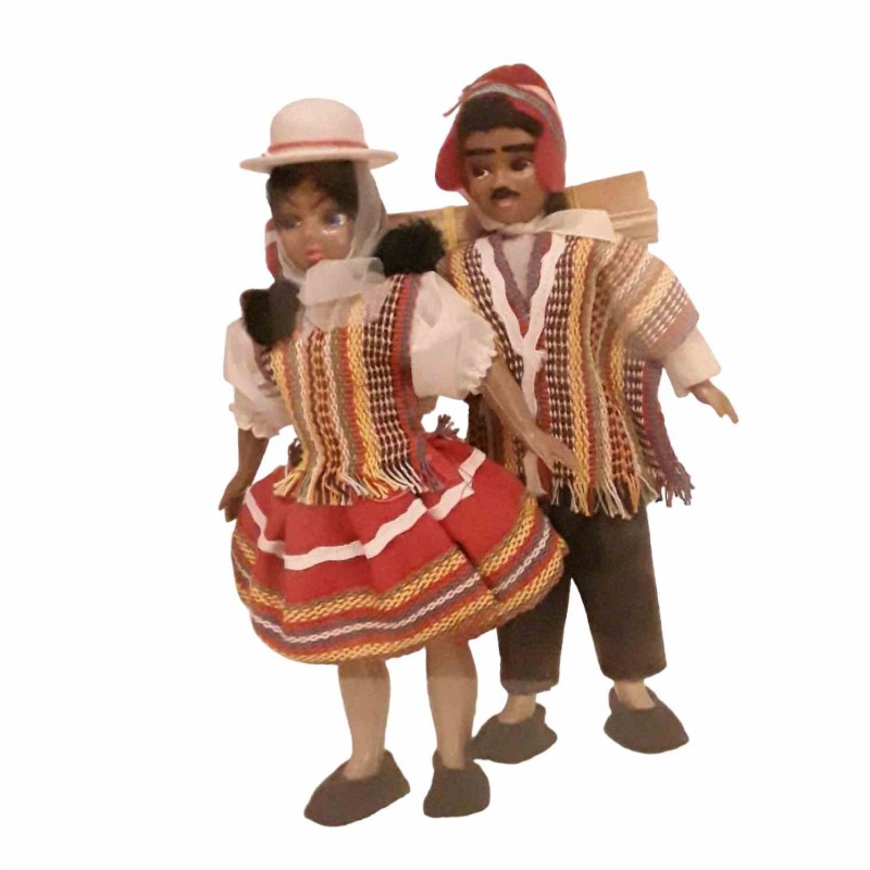 Bamboline Sudamericane abiti originali