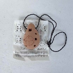 Ocarina in terracotta Kortemuzsika