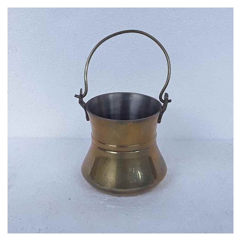 Soprammobile paiolo ottone
