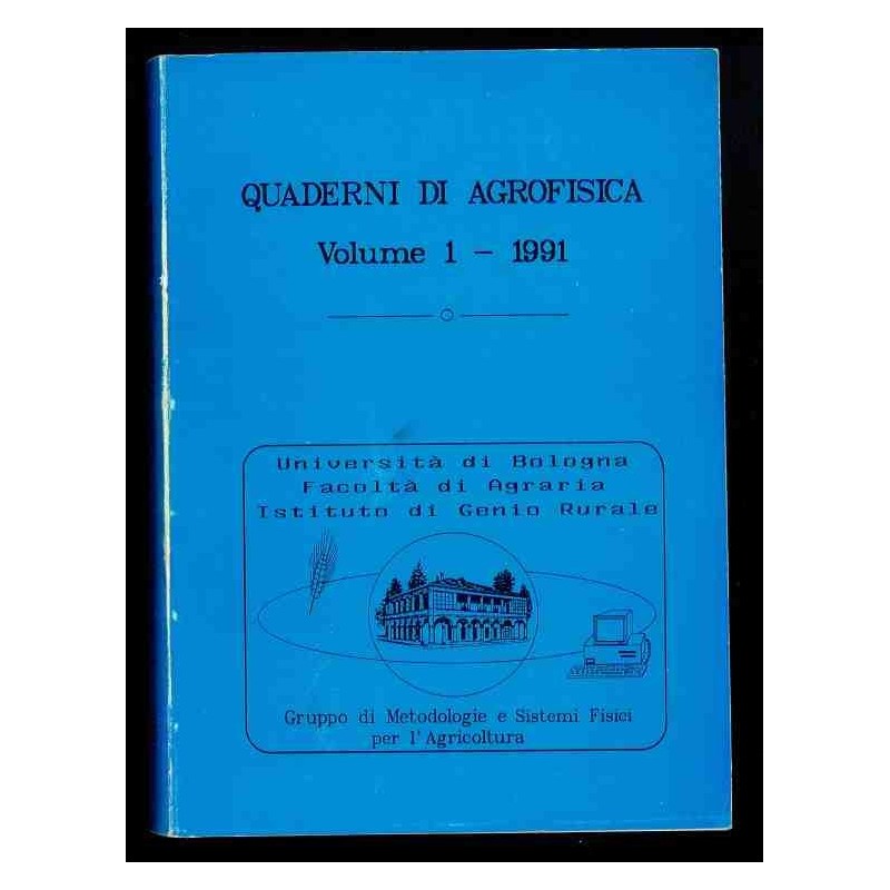 Quaderni di agrofisica vol.1