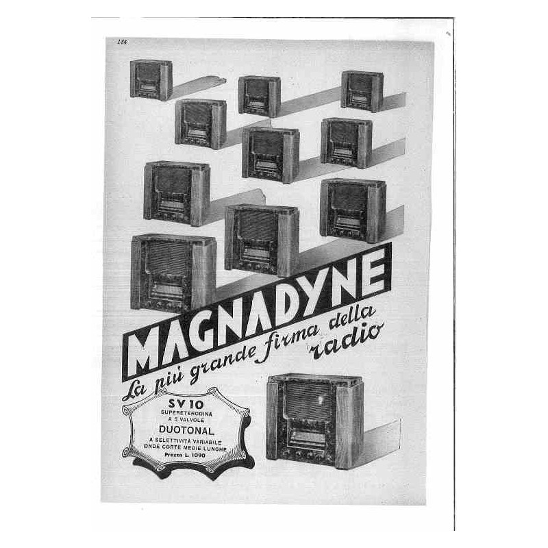 Magnadyne La pià grande firma della radio