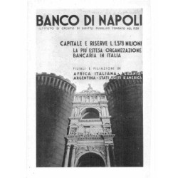 Banco di Napoli Capitale e Riserve 1.552 milioni di lire