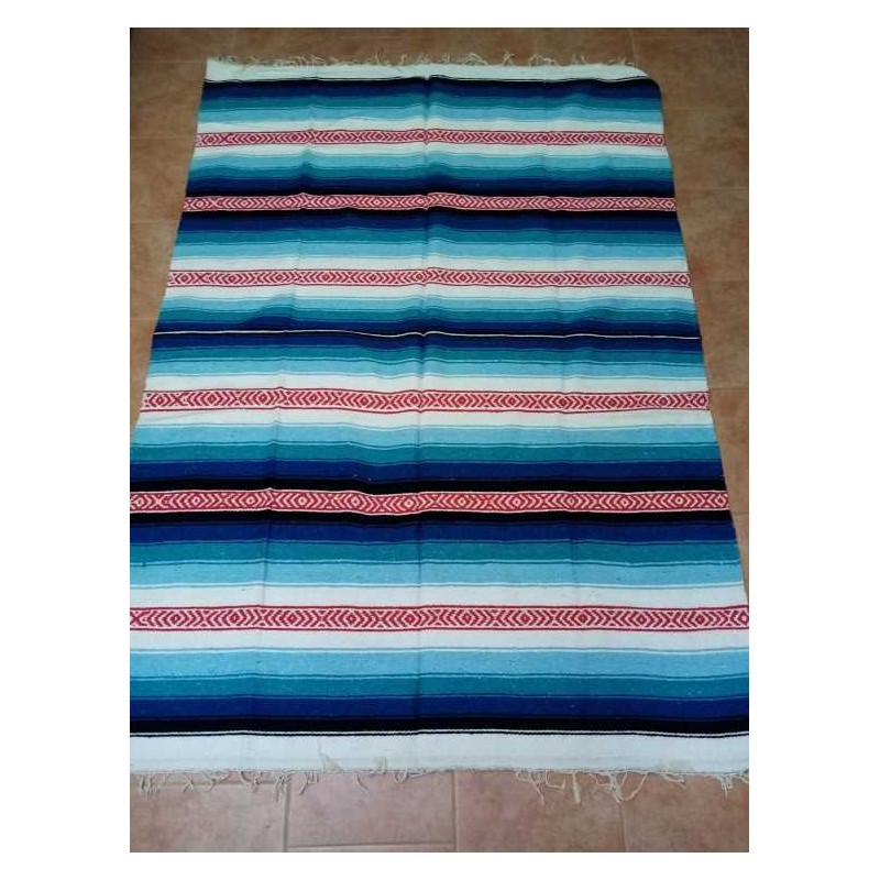 Tappeto coperta in stile messicano 213 cm x 147 cm
