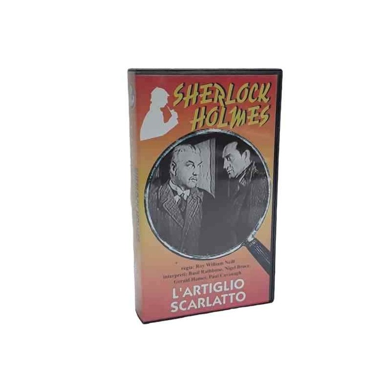 Vhs - Sherlock Holmes (Basil Rathbone) L'artiglio scarlatto - Legocart