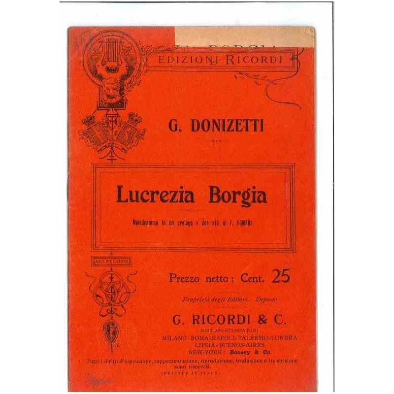 Lucrezia Borgia di Donizetti
