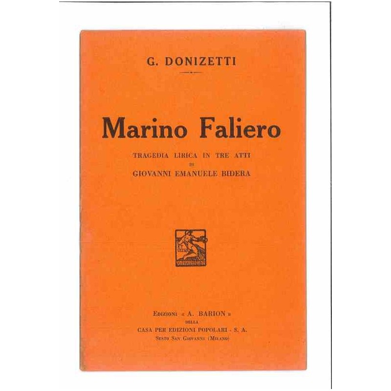 Marino Faliero di Donizetti